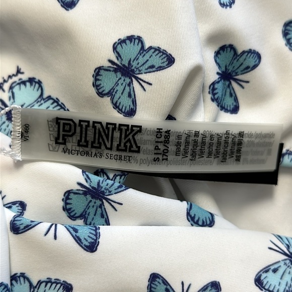 NWT PINK by Victoria Secret Butterfly Swimsuit Sz Small - Picture 7 of 10